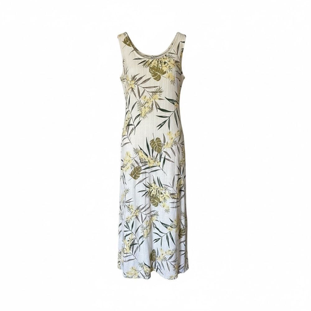 Laddi Sleeveless Botanical Midi Dress